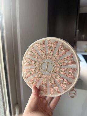 Dior makeup bag